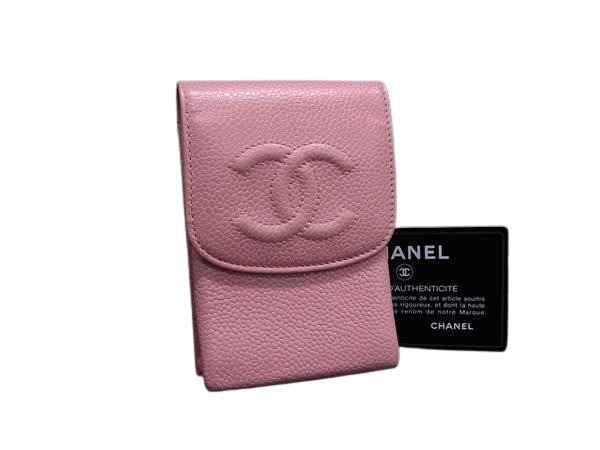 CHANEL キャビアスキン シガレットケース 楽天市場】CHANEL シャネル シガレットケース タバコケース IQOS