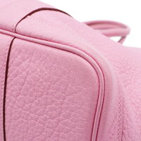 HERMESエルメスガーデンパーティトートバッグ30TPMヴァッシュカントリーローズサクラ□P刻印【本物保証】【中古】
