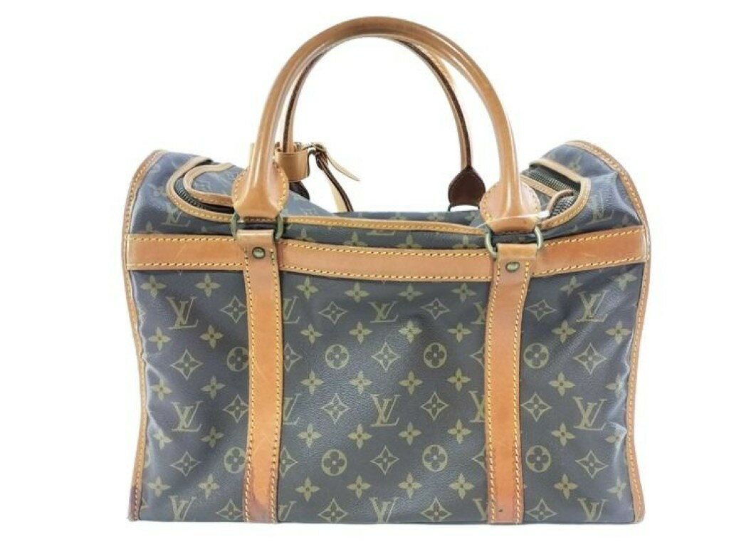 乐天商城 - LOUIS VUITTON ルイヴィトン ボストンバッグ サックシヤン40 M42024 ブラウン系 モノグラム ユニセックス ハンドバッグ ペットキャリー【本物保証】【中古】
