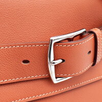 美品HERMESエルメスエトリベルトハンドバッグエヴァーグレインブラウン系O刻印【本物保証】【中古】