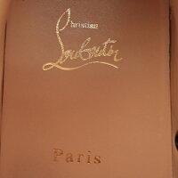 美品CHRISTIANLOUBOUTINクリスチャンルブタンハイカットスニーカーLOUISSPIKESFLATルイススパイクス1101083-B049-1718AWレザーブラックメーカーサイズ401/2参考サイズ25.5cm【本物保証】【中古】