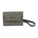新品未使用展示品 HERMES エルメス ケリー ポケット スリム コインケース - ヴォーマダム グリメイヤー シルバー金具 リストレット 小銭入れ カードケ...