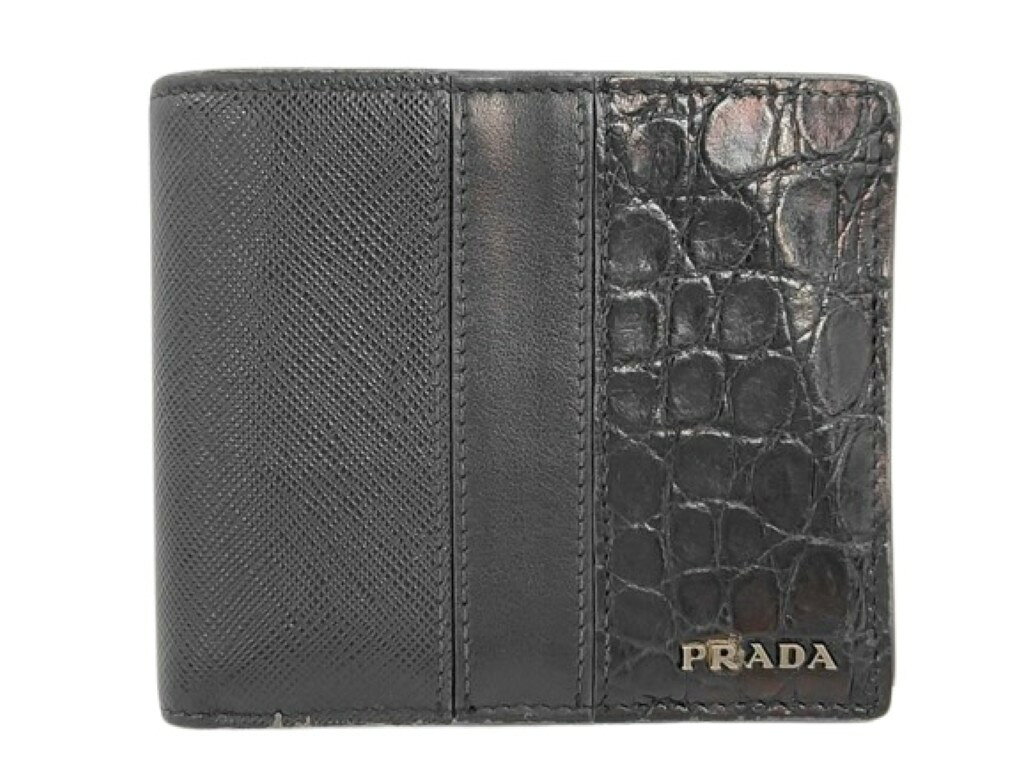 楽天市場】プラダ PRADA（形状（財布）二つ折り財布）（メンズ財布