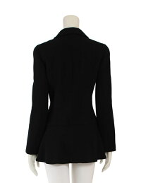 【中古】美品CHANELシャネルジャケットウール黒97AP09303メーカーサイズ38参考サイズMアパレルレディース【本物保証】【中古】