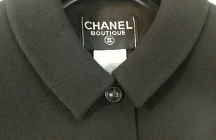 美品CHANELシャネルジャケットウール黒97AP09303メーカーサイズ38参考サイズMアパレルレディース【本物保証】【中古】