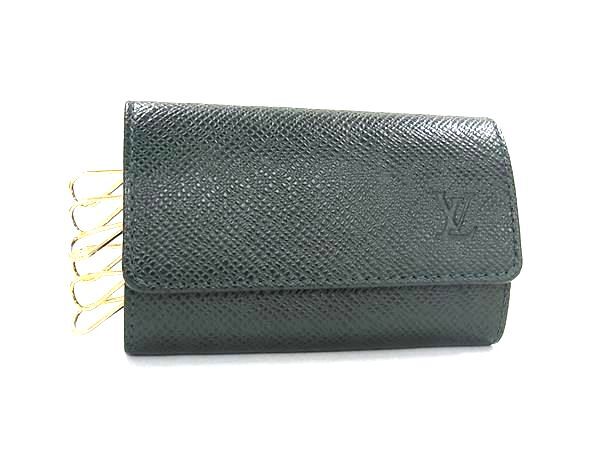 LOUIS VUITTON ルイヴィトン キーケース ミュルティクレ6 M30534 エピセア タイガ メンズ 6連 超美品【本物保証】【中古】