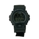CASIO カシオ 時計 G-SHOCK Supreme×THE NORTH FACE×G-SHOCKトリプルコラボモデル DW-6900NS-1JR ブラック文字盤 ラバー ナイロン メンズ 美品【本物保証】【中古】