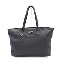 超美品PRADAプラダトートバッグBR3170ナイロンブラック【本物保証】【中古】