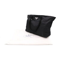 超美品PRADAプラダトートバッグBR3170ナイロンブラック【本物保証】【中古】