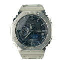 CASIO カシオ 腕時計 Gショック フルメタル GM-B2100D-1AFJ シルバー ブラック文字盤 ステンレス メンズ アナデジ Bluetooth タ...