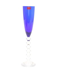 新品未使用展示品BaccaratバカラBACCARAT×PIAGETベガシャンパンフルートフォルテッシモ食器ペアグラスクリスタルガラス赤青クリア【本物保証】【中古】