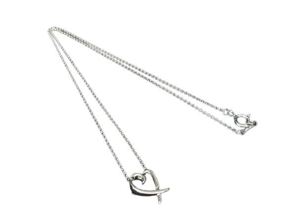 乐天商城 - Tiffany&Co. ティファニー ネックレス パロマピカソ ラビングハート シルバー系 SV925 レディース 新品未使用展示品【本物保証】【中古】