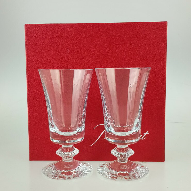 乐天商城 - Baccarat バカラ ワイングラス ミルニュイ クリア クリスタル ユニセックス ペアグラス 美品【本物保証】【中古】