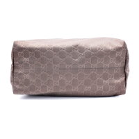 新品未使用展示品GUCCIグッチGG柄トートバッグ282439ナイロンブラウン【本物保証】【中古】