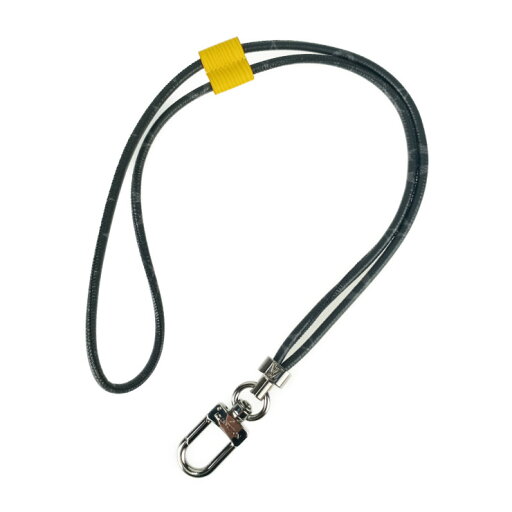 超美品 LOUIS VUITTON ルイヴィトン キーホルダー ランヤード LVハーロー M69304 ブラック グレー イエロー シルバー金具 モノグラム エクリプス メンズ ネックストラップ ネックレス【本物保証】【中古】 超美品 LOUIS VUITTON ルイヴィトン キーホルダー ランヤード LVハーロー M69304 ブラック グレー イエロー シルバー金具 モノグラム エクリプス メンズ ネックストラップ ネックレス【本物保証】【中古】