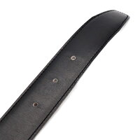 HERMESエルメスリバーシブルベルト替えバックル付レザーブラックブラウンゴールド金具○Z刻印表記サイズ75全長88cm男女兼用可アパレル小物【本物保証】【中古】