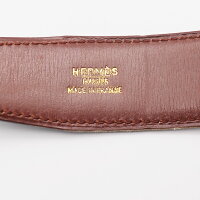 HERMESエルメスリバーシブルベルト替えバックル付レザーブラックブラウンゴールド金具○Z刻印表記サイズ75全長88cm男女兼用可アパレル小物【本物保証】【中古】