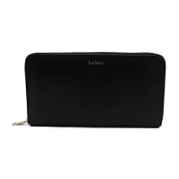 新品未使用展示品PaulSmithポールスミスラウンドファスナー長財布M1A-4778-AMULTIブラックレザー【本物保証】【中古】