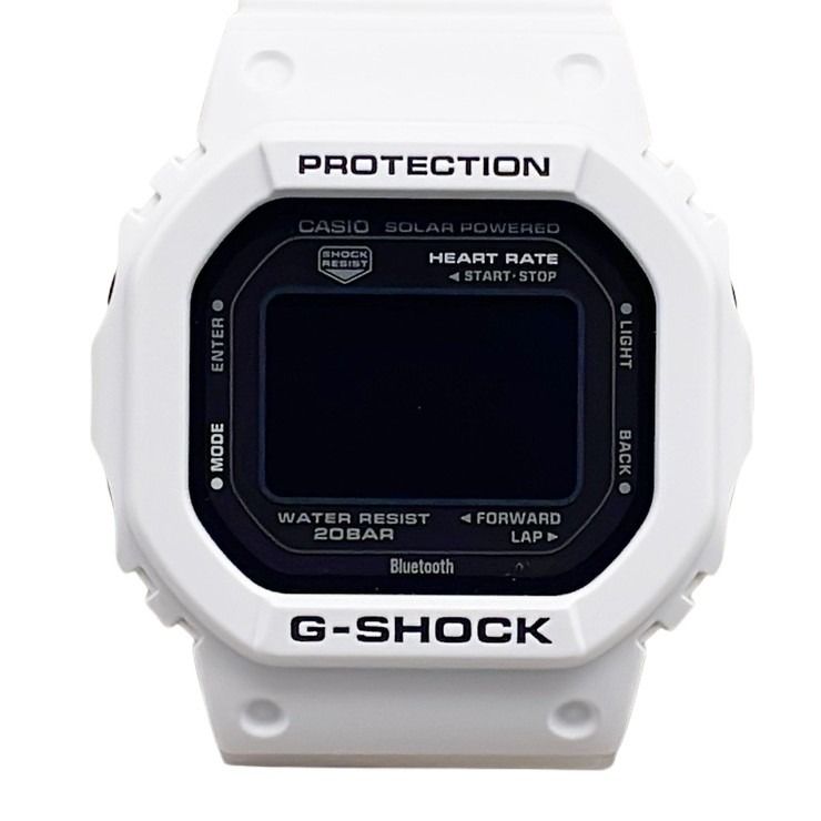 乐天商城 - CASIO カシオ 時計 GSHOCK GSQUAD 5600 SERIES DWH56007JR ブラック ホワイト 樹脂（バイオマスプラスチック） メンズ デジタル 新品未使用展示品【本物保証】【中古】