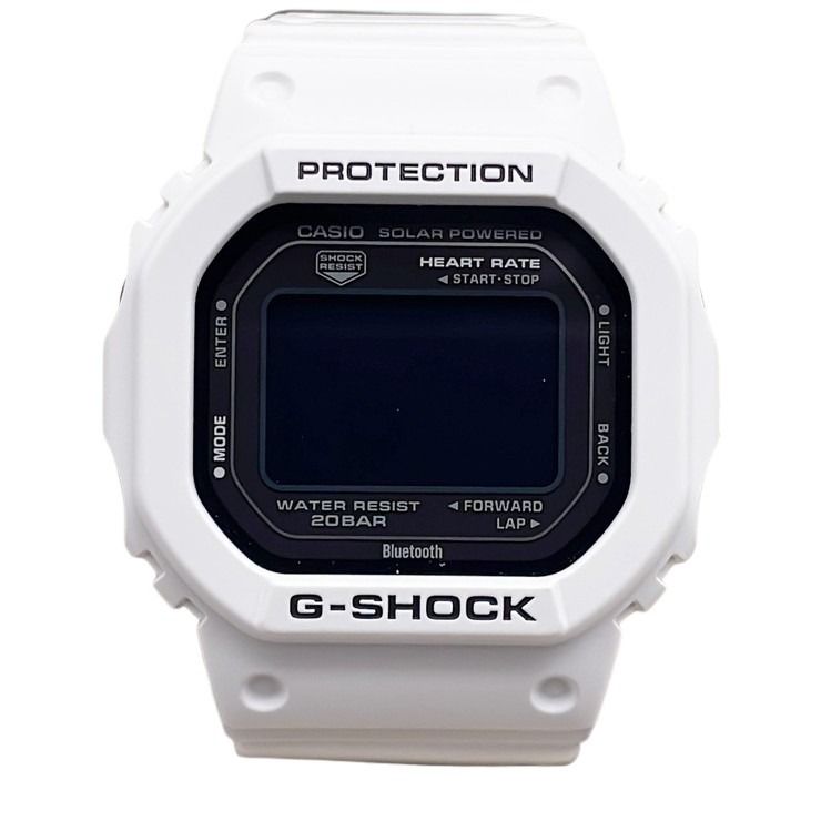 Other - CASIO カシオ 時計 GSHOCK GSQUAD 5600 SERIES DWH56007JR ブラック ホワイト 樹脂（バイオマスプラスチック） メンズ デジタル 新品未使用展示品【本物保証】【中古】