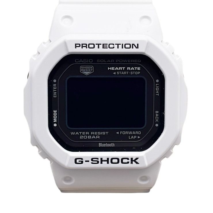 乐天商城 - CASIO カシオ 時計 GSHOCK GSQUAD 5600 SERIES DWH56007JR ブラック ホワイト 樹脂（バイオマスプラスチック） メンズ デジタル 新品未使用展示品【本物保証】【中古】