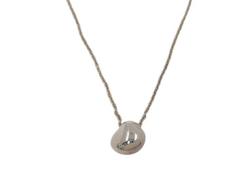 乐天商城 - Tiffany&Co. ティファニー ネックレス エルサペレッティ ナゲット シルバー系 SV925 レディース 美品【本物保証】【中古】