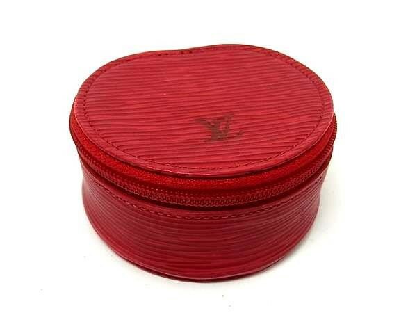 乐天商城 - LOUIS VUITTON ヴィトン ジュエリーケース 小物入れ エクランビシュー10 M48217 カスティリアンレッド エピ レディース 美品【本物保証】【中古】
