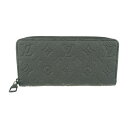 美品 LOUIS VUITTON ルイ ヴィトン ジッピーウォレット ホリゾンタル 長財布 M11721 ブラック トリヨンレザー メンズ ラウンドファスナー【...