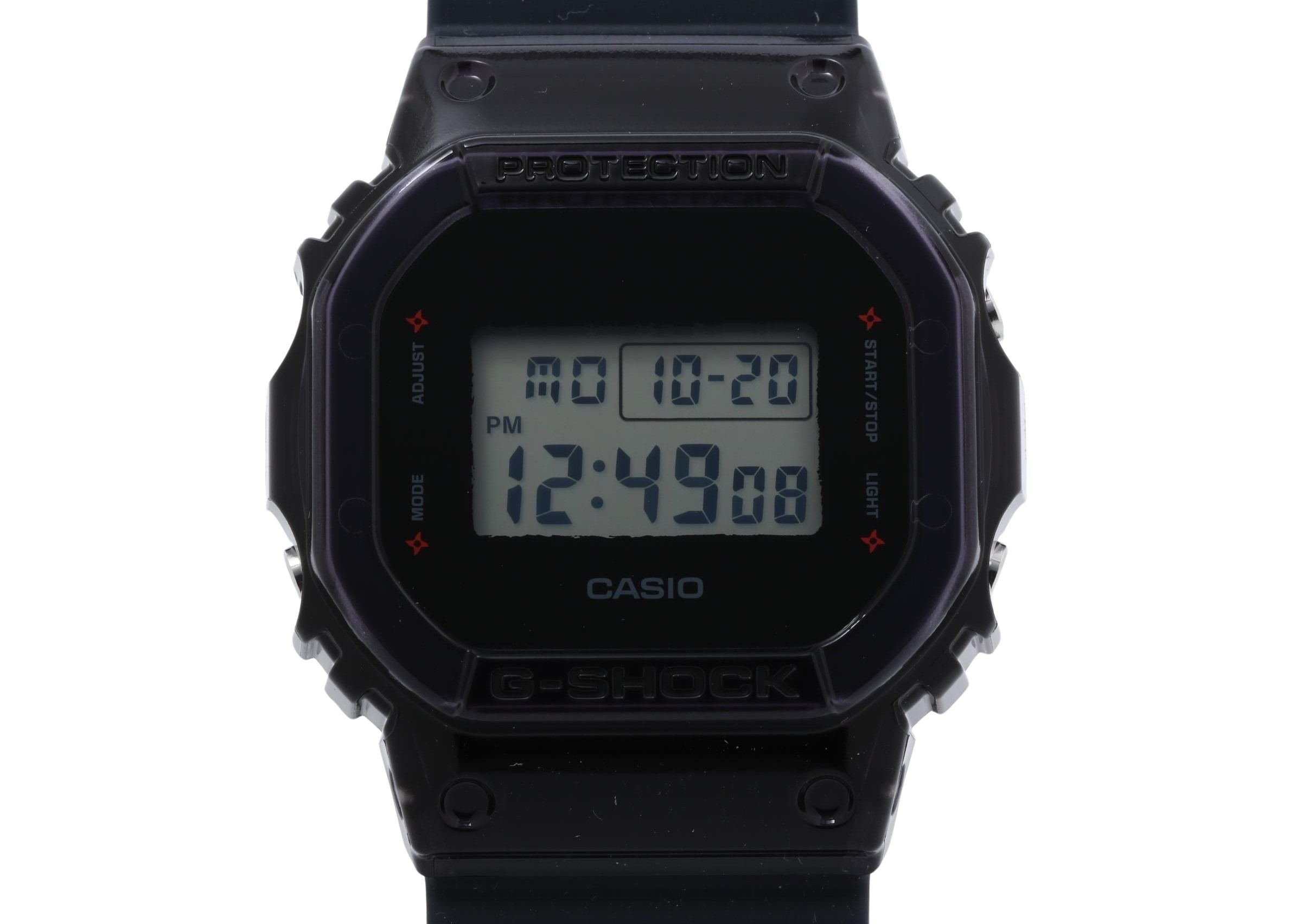 CASIO カシオ 時計 GSHOCK DIGITAL 5600 SERIES DW5600NNJ2JR ブラック 樹脂 メンズ デジタル 新品未使用展示品【本物保証】【中古】