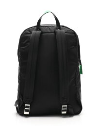 超美品PRADAプラダTESSUTOリュックサックバックパック2VZ021ナイロン黒黄緑【本物保証】【中古】