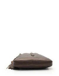 美品GUCCIグッチニュージャッキーショルダーバッグ246907レザーブロンズバンブータッセル2WAY【本物保証】【中古】