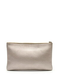 超美品GUCCIグッチバンブークラッチバッグレザーシャンパンゴールド376858【本物保証】【中古】