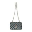 美品 LOUIS VUITTON ルイ ヴィトン ショルダーバッグ ダミエ ツイストBB N40221 ブラック ホワイト カーフレザー レディース ニコラ ジ...