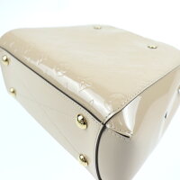 超美品LouisVuittonルイヴィトンハンドバッグM50173バッグヴェルニモンテーニュBBレディースデューンベージュ系【本物保証】【中古】