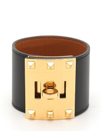 新品未使用展示品HERMESエルメスケリードッグエクストリームバングルボックスカーフゴールド金具T刻印【本物保証】【中古】