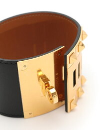 新品未使用展示品HERMESエルメスケリードッグエクストリームバングルボックスカーフゴールド金具T刻印【本物保証】【中古】