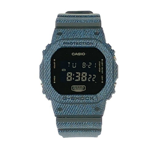 新品未使用展示品 CASIO カシオ 腕時計 G-SHOCK Gショック DENIM'D COLOR DW-5600DC-1ER (DW-5600DC-1JF) ブルー系 ブラック文字盤 樹脂 ステンレス メンズ デジタル クオーツ【本物保証】【中古】 新品未使用展示品 CASIO カシオ 腕時計 G-SHOCK Gショック DENIM'D COLOR DW-5600DC-1ER (DW-5600DC-1JF) ブルー系 ブラック文字盤 樹脂 ステンレス メンズ デジタル クオーツ【本物保証】【中古】