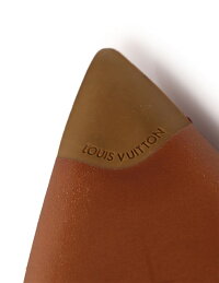 【新品未使用展示品】LOUISVUITTONルイヴィトンパンプスモノグラムミニキャンバスレザー赤メーカーサイズ37参考サイズ23.5cm【本物保証】【中古】