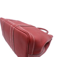 超美品HERMESエルメスガーデンパーティPMトートバッグネゴンダヴァッシュ□O刻印【本物保証】【中古】