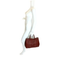 超美品HERMESエルメスガーデンパーティPMトートバッグネゴンダヴァッシュ□O刻印【本物保証】【中古】