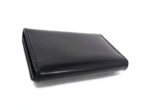 3R boutiqueのPRADA プラダ キーケース 1M0222 ブラック レザー ユニセックス 6連 シルバー金具 美品【本物保証】【中古】｜アングル2