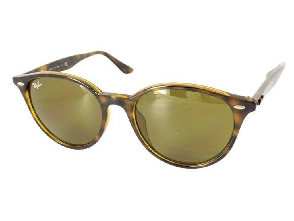 乐天商城 - Ray-Ban レイバン サングラス RB4305-F ブラウン系 プラスチック メンズ【本物保証】【中古】