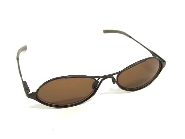 PRADA プラダ サングラス SPR 61A ブラウン メタル ユニセックス【本物保証】【中古】(4)