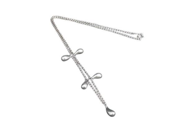 乐天商城 - TIFFANY＆Co ティファニー ネックレス エルサペレッティ ティアドロップ シルバー SV925 レディース 美品【本物保証】【中古】