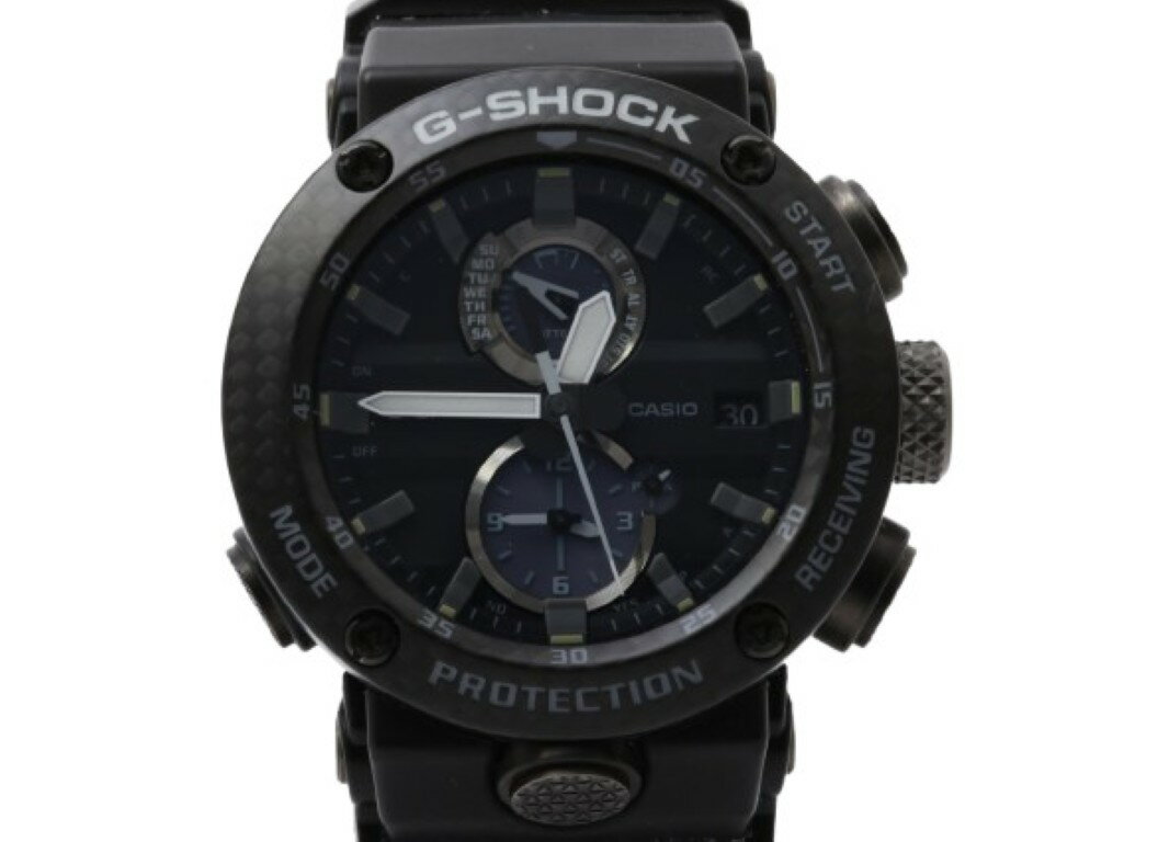 乐天商城 - CASIO カシオ 腕時計 G-SHOCKMASTER OF G - AIR GRAVITYMASTER GWR-B1000-1A1JF ブラック系 カーボン／カーボンファイバーインサートバンド メンズ アナログ 美品【本物保証】【中古】
