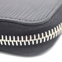 LOUISVUITTONルイヴィトンジッピーウォレットラウンドファスナー長財布M60072ノワールエピ【本物保証】【中古】