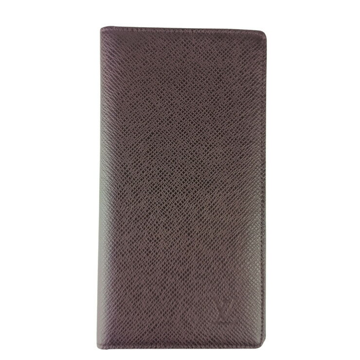 Rakuten - LOUIS VUITTON ルイヴィトン 長財布 タイガ ポルト 14 カルト クレディ M30406 アカジュー系 レザー メンズ 札入れ 超美品【本物保証】【中古】
