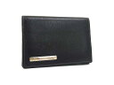 美品 Cartier カルティエ カードケース サントス - ブラック レザー メンズ シルバー金具【本物保証】【中古】