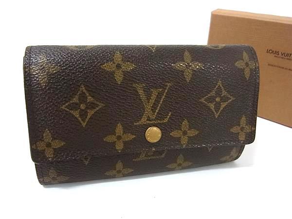 乐天商城 - LOUIS VUITTON ルイヴィトン 財布 ポルトモネ ジップ M61735 ブラウン モノグラム レディース 二つ折り 財布【本物保証】【中古】