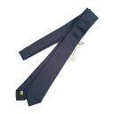 新古未使用展示品 Dior ディオール ネクタイ PUS1010100-540U ブルーマリン シルク100% メンズ ナローネクタイ【本物保証】【中古】